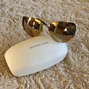 Michael Kors Mirrored Sunglasses